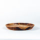 Wooden preserving tray (dish) 230 mm. WS13. Trays. ART OF SIBERIA. Online shopping on My Livemaster.  Фото №2