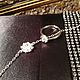 Винтаж: Серебряное кольцо Маленькая Кувшинка  S 925 пр. Кольца винтажные. Vintage Rоmance (marina-fox). Интернет-магазин Ярмарка Мастеров.  Фото №2
