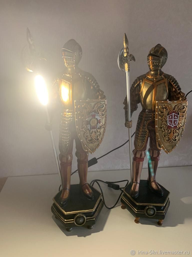 Настольные лампы: светильник Рыцарь в интернет-магазине на Ярмарке ...