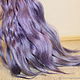 Order Hair for dolls is natural. ( Lavender). Hair and everything for dolls. Livemaster. . Doll hair Фото №3