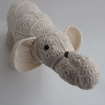 Куклы и игрушки ручной работы. Ярмарка Мастеров - ручная работа Слоник. Handmade.