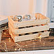 Gift decorative box (box) made of Siberian Cedar wood PK32, Storage Box, Novokuznetsk,  Фото №1