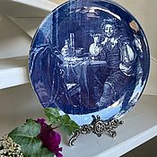Винтаж handmade. Livemaster - original item Panel plate Delft, Holland. Handmade.