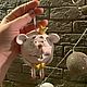 Заказать Мышка, крыска елочная игрушка , символ 2020 года. Таня Скуматова. Ярмарка Мастеров. . Новогодние сувениры Фото №3