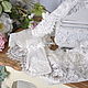 Shawl-Snood for wedding, baptism. Capes. workshop_er. Online shopping on My Livemaster.  Фото №2