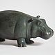 Бегемот. Статуэтки. Мурашева Ирина (ceramicanimals). Ярмарка Мастеров.  Фото №4