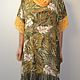 Elegant summer dress made of viscose and lace ' Jaune olive'. Dresses. Charmante Tutenafelt (crealanafr). My Livemaster. Фото №6