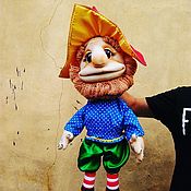 Куклы и игрушки handmade. Livemaster - original item Puppet theatre: Good Dwarf Crumb. Doll of crevoisier. Handmade.