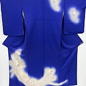 Винтаж handmade. Livemaster - original item Silk kimono, antique, painted Phoenix. Handmade.