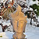 Buddha's Head with Crown Tibetan Ethnic Decor. Figurines. Decor concrete Azov Garden. My Livemaster. Фото №5