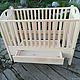  Baby cot from solid cedar a Healthy baby. Bed. Joinery in Altai. Online shopping on My Livemaster.  Фото №2