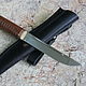 Knife Partizan 95h18 laysvud cutting. Knives. Artesaos e Fortuna. My Livemaster. Фото №5