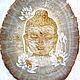 Order Stone panel ' enlightening the world . Buddha '. Picture&miniature lacquer painting. Livemaster. . Pictures Фото №3