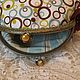 Order  Cosmetic bag with clasp 'Circles'. Handmade from Veronika. Livemaster. . Beauticians Фото №3