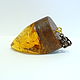 Amber. Pendant amber and mahogany 559. Pendants. Amber shop (vazeikin). Online shopping on My Livemaster.  Фото №2