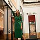 Dress from Jersey 'Emerald'. Dresses. Alexandra Maiskaya. My Livemaster. Фото №6