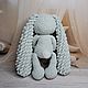  Зайка блестящая. Мягкие игрушки. Toys-by-panda. Ярмарка Мастеров.  Фото №13