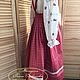 Русский сарафан , рубаха, пояс. "Анюта". Народные костюмы. Традиционный народный костюм .Мастер- классы пошива в видеоуроках. Ярмарка Мастеров.  Фото №10