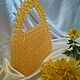 Order Classic bag: Handbag made of Orange beads. ludmila7070. Livemaster. . Classic Bag Фото №3
