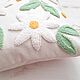  Decorative Chamomile Pillow. Pillow. Bunniess and friends (toys-for-kids). My Livemaster. Фото №4