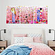 Modular pink painting with potala Tree of Life. Gustav Klimt. Pictures. House of the Sun (irina-bast). Online shopping on My Livemaster.  Фото №2