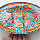 'Mexico-bright and Sunny ' big set on the wall. Decorative plates. Art by Tanya Shest. My Livemaster. Фото №5