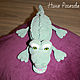 Soft toys: Crocodile plush. Crocheted crocodile. Stuffed Toys. Nina Rogacheva 'North toy'. My Livemaster. Фото №4