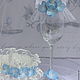 Подвязка невесты " Blue dreams". Garter. Wedding Dreams. My Livemaster. Фото №6
