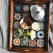 Декоративная тарелка ручная роспись