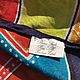 Harlequin shawl, silk, Europe. Vintage handkerchiefs. Dutch West - Indian Company. Online shopping on My Livemaster.  Фото №2