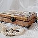 Order Jewelry box - copernica 'You're my tenderness'. decoupage history. Livemaster. . Box Фото №3