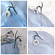 brooch Lily of the valley. Primrose. Stick pin. master Alena Litvin. My Livemaster. Фото №11
