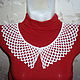 Collar crochet, knit collar, collar lace, collar, fishnet, collar to buy, buy knitted collar, original collar.
