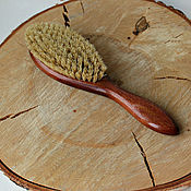 Для дома и интерьера handmade. Livemaster - original item Head brush with natural bristles.. Handmade.