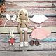 Кукла амигуруми Зайка девочка. Амигуруми куклы и игрушки. Amigurumi-20. Интернет-магазин Ярмарка Мастеров.  Фото №2