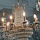 Старинная хрустальная люстра, Франция. Люстры винтажные. Alantik. Интернет-магазин Ярмарка Мастеров.  Фото №2