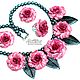 Necklace stylish trend copper (632) designer jewelry. Jewelry Sets. Svetlana Parenkova (parenkova). My Livemaster. Фото №5