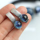 Серьги "Stellar" S-009. Серьги классические. Regaliz. Ярмарка Мастеров.  Фото №4