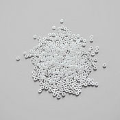 Материалы для творчества handmade. Livemaster - original item Japanese round beads 11/0 White Pearl Ceylon, 5 g.. Handmade.