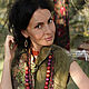 кардиган из шерсти  "Olive iYa". Кардиганы. Irena Levkovich WoolWonders. Ярмарка Мастеров.  Фото №4