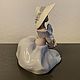Заказать Винтаж: LLADRO 6741 фарфоровая статуэтка Дева с кроликом. Коллекция Frau Burd. Ярмарка Мастеров. . Статуэтки винтажные Фото №3