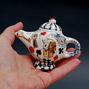 Подарки к праздникам handmade. Livemaster - original item Miniature teapot Wonderland. Handmade.