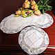Antique napkins with French lace, Vintage interior, Tel Aviv,  Фото №1