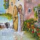 Order  ' Tuscan landscape' miniature in oil. flamemilady. Livemaster. . Pictures Фото №3