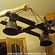Люстра из дерева. Люстры. Станислав. Интернет-магазин Ярмарка Мастеров.  Фото №2