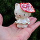  Kitty in the 'Fly Agaric' hat', Figurine, Moscow,  Фото №1