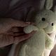 Вязаная игрушка, зайка, зайка вязаный, зайка из пушистой пряжи. Мягкие игрушки. mary.toys74. Ярмарка Мастеров.  Фото №5