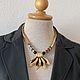 Винтаж: Колье Эмаль VEB OSTSEE-SCHMUCK  ГДР. Колье винтажные. Брошки с блошки и ещё немножко.. (ik07). Ярмарка Мастеров.  Фото №4