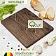 Wooden board 'Rectangular medium' with a channel. Cutting Boards. derevyannaya-masterskaya-yasen (yasen-wood). My Livemaster. Фото №4