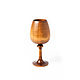 Wooden wine glass of wine from the Siberian Cedar #G8. Wine Glasses. ART OF SIBERIA. Online shopping on My Livemaster.  Фото №2